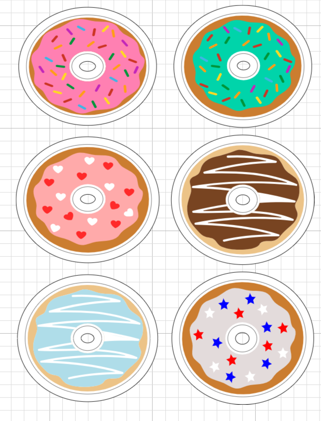 Donut Journal/Scrapbook Bundle