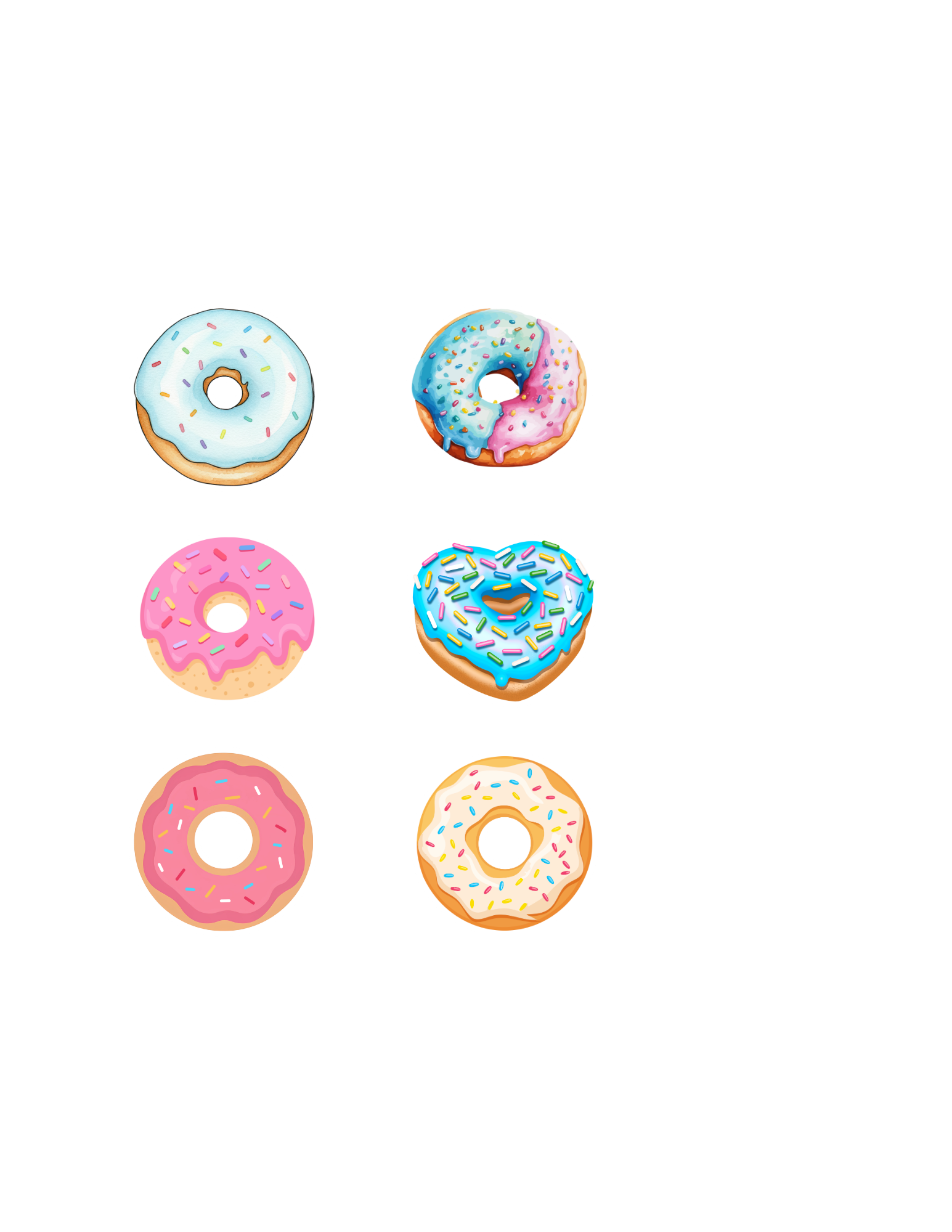 Donut Journal/Scrapbook Bundle