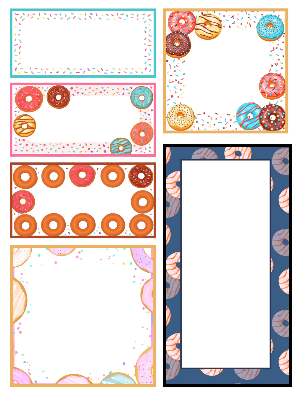 Donut Journal/Scrapbook Bundle