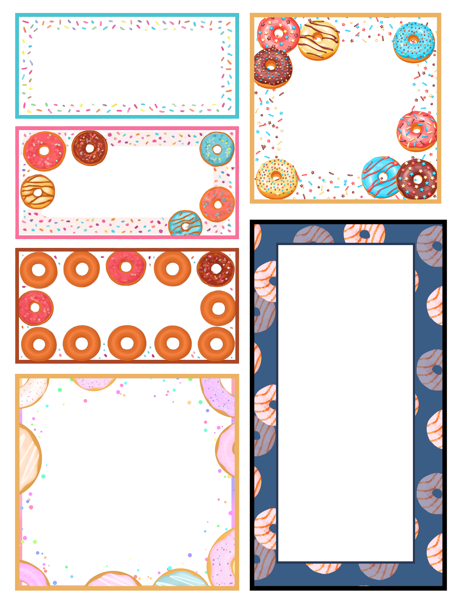 Donut Journal/Scrapbook Bundle