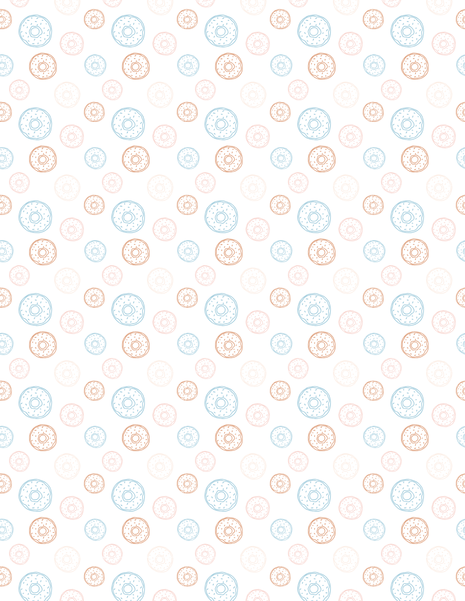 Donut Journal/Scrapbook Bundle